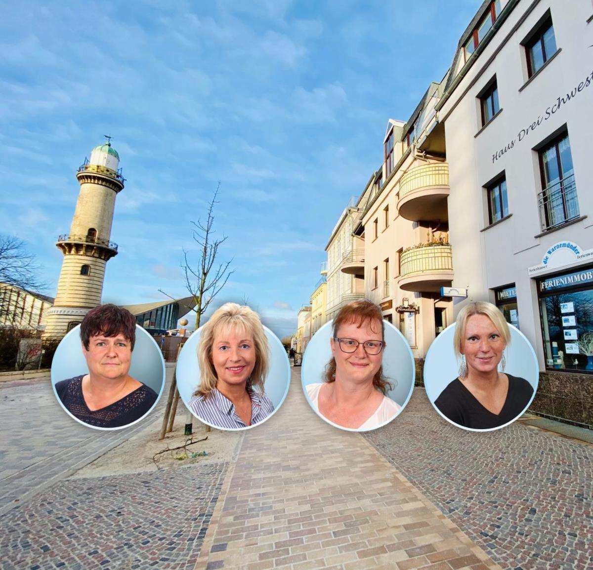 Ferienwohnung Doppelzimmer Theke, direkt am Alten Strom Rostock Exterior foto